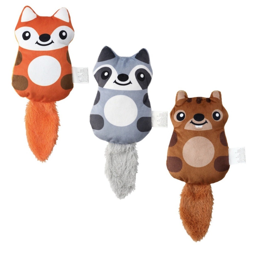 Lot Of 3 Greenbriar Kennel Club Squeaky Crinkle Dog-CatToy-Brand New-